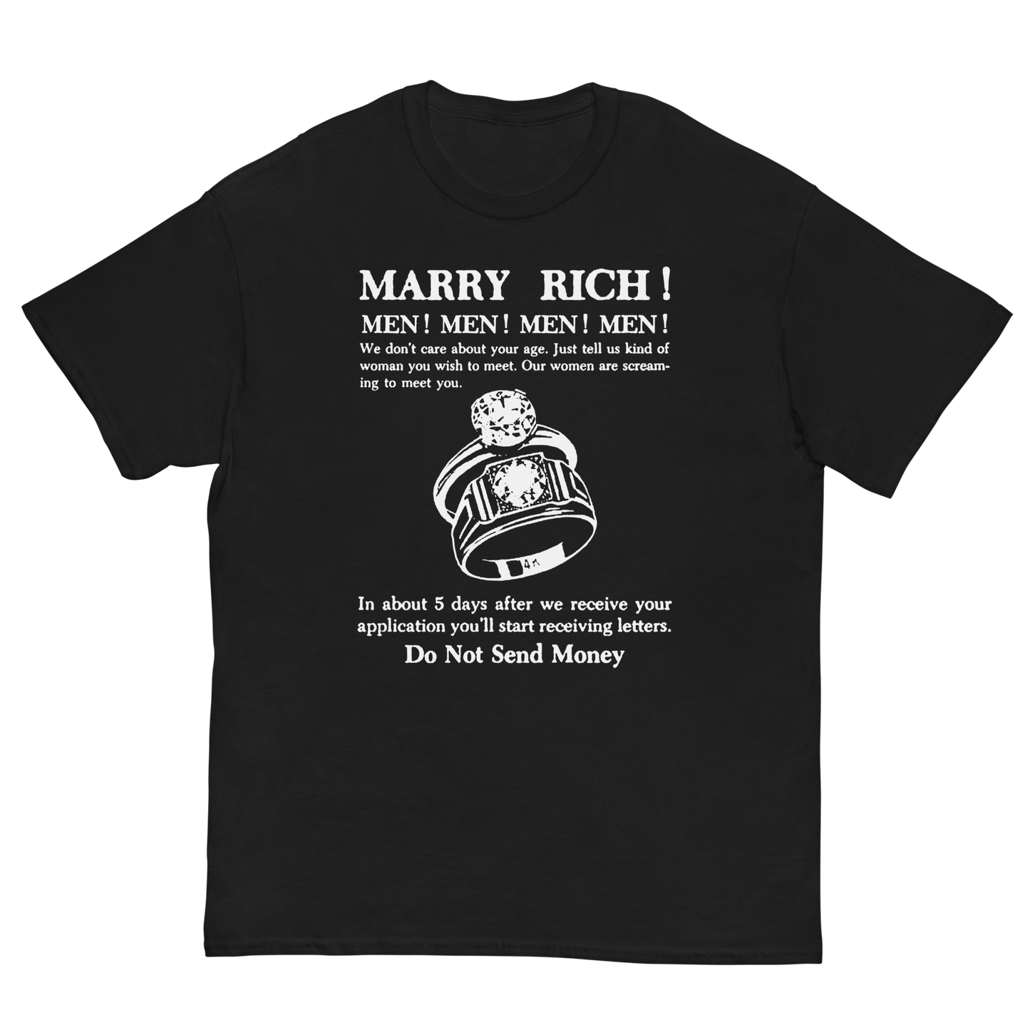 MARRY RICH T-SHIRT