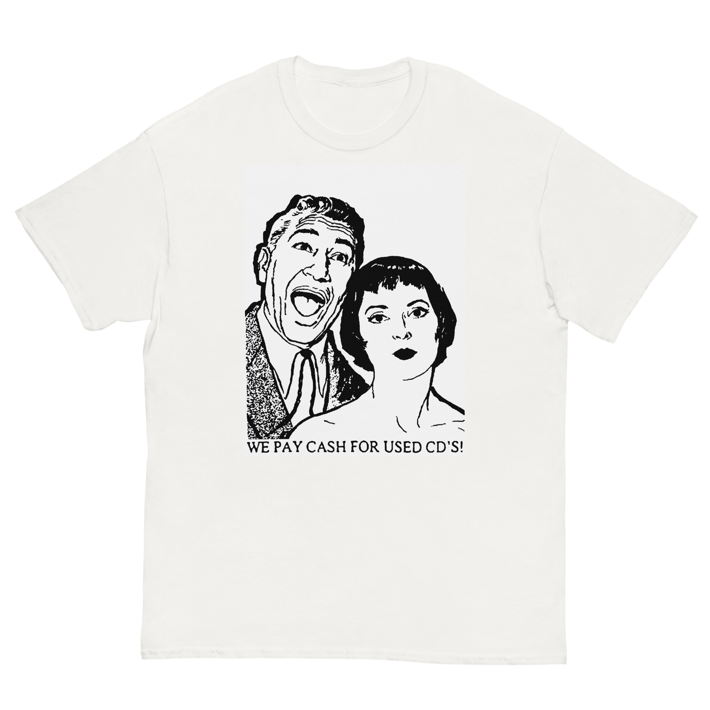 USED CDS T-SHIRT